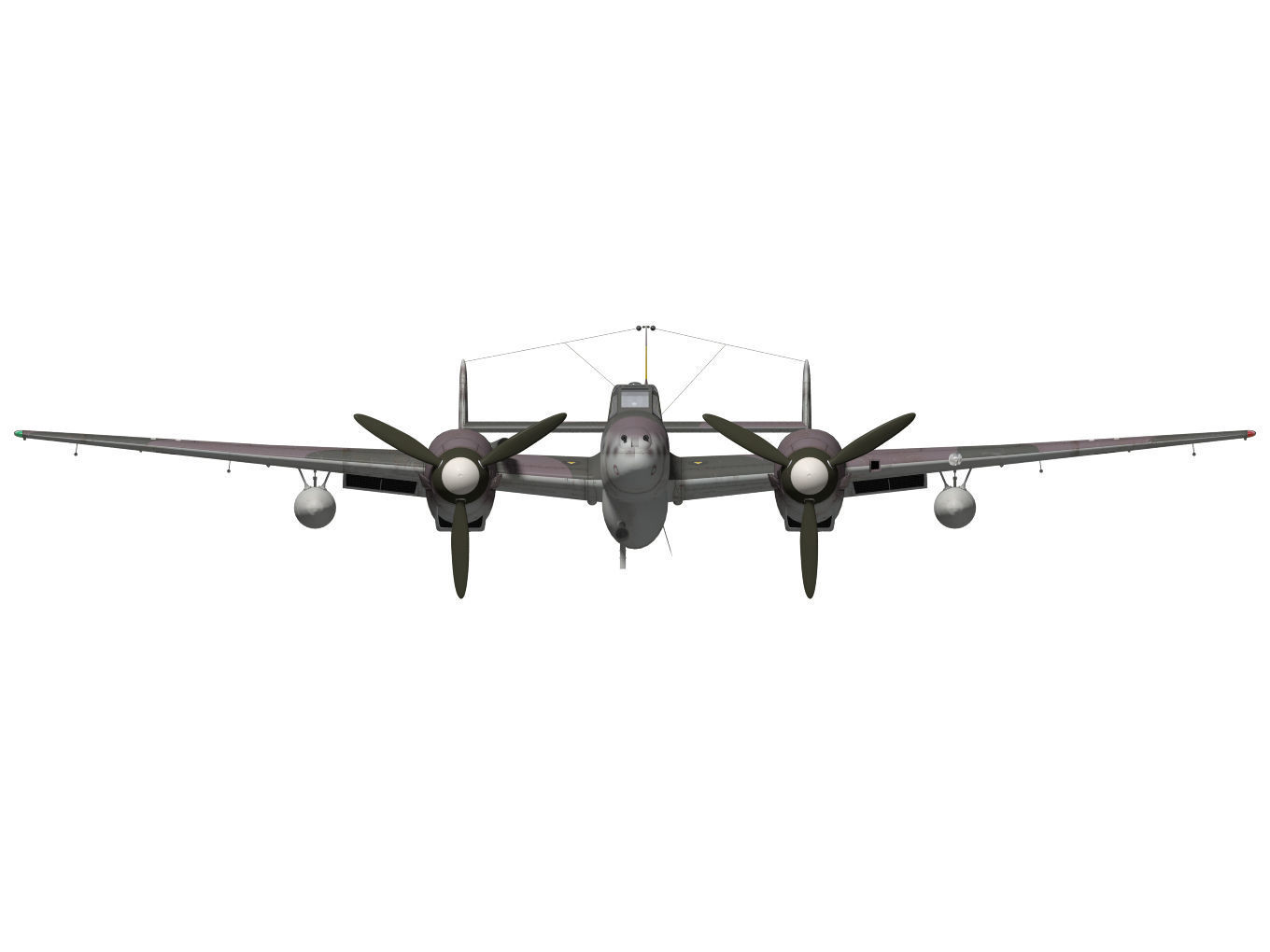 Messerschmitt Bf110 G2R1 3D model_10