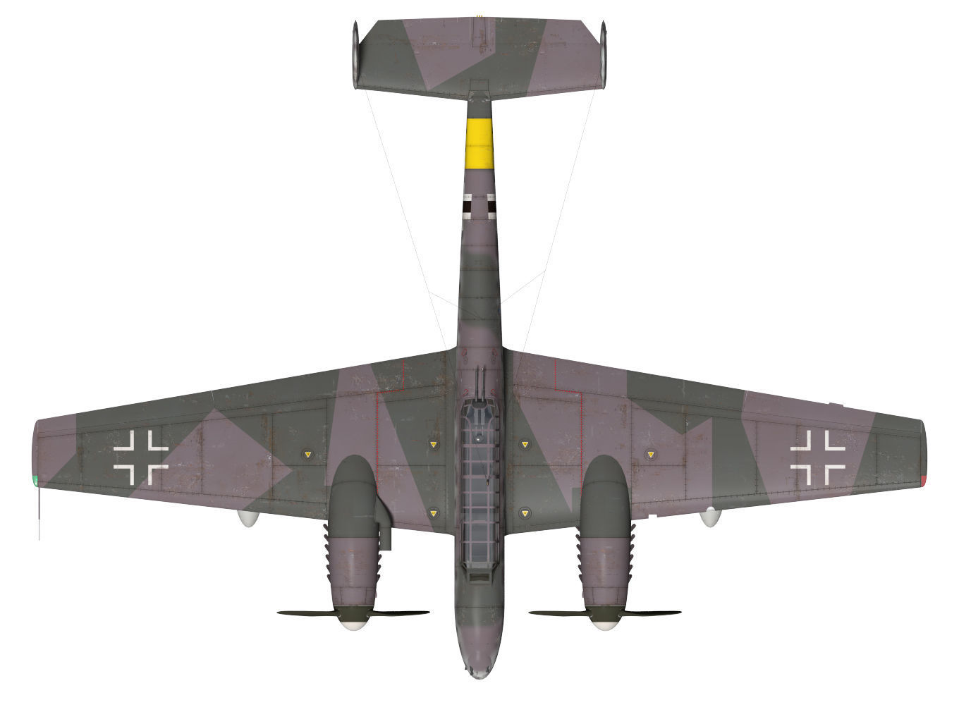 Messerschmitt Bf110 G2R1 3D model_12