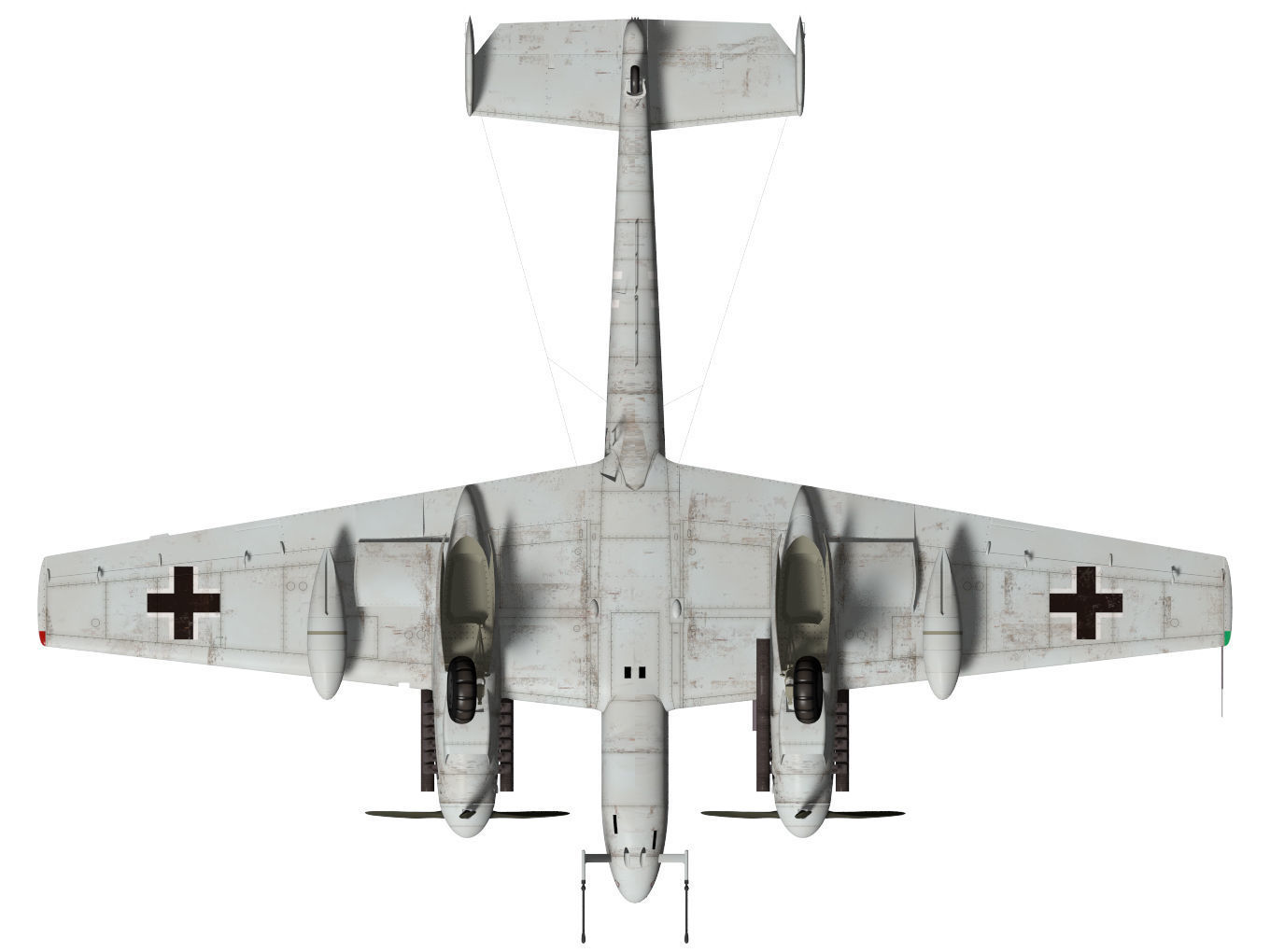 Messerschmitt Bf110 G4 3D model_14