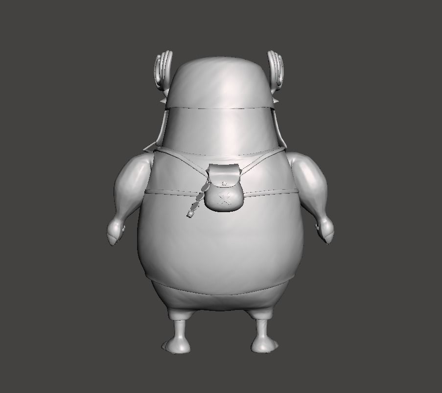 Tony Tony Chopper Kungfu Point 3D Model 3D print model_1