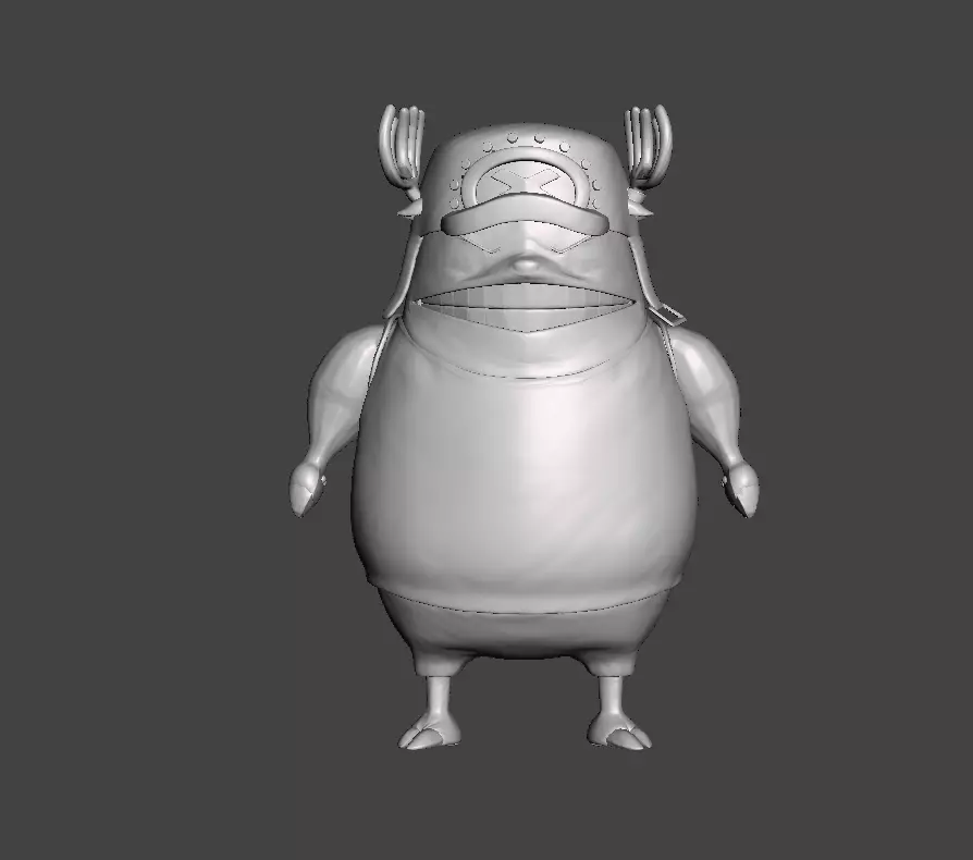 Tony Tony Chopper Kungfu Point 3D Model 3D print model_0