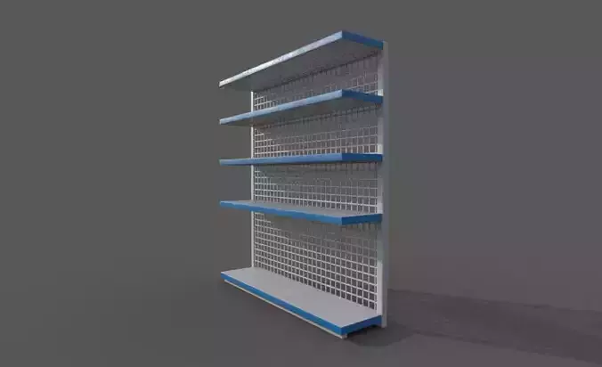 Supermarket single rack