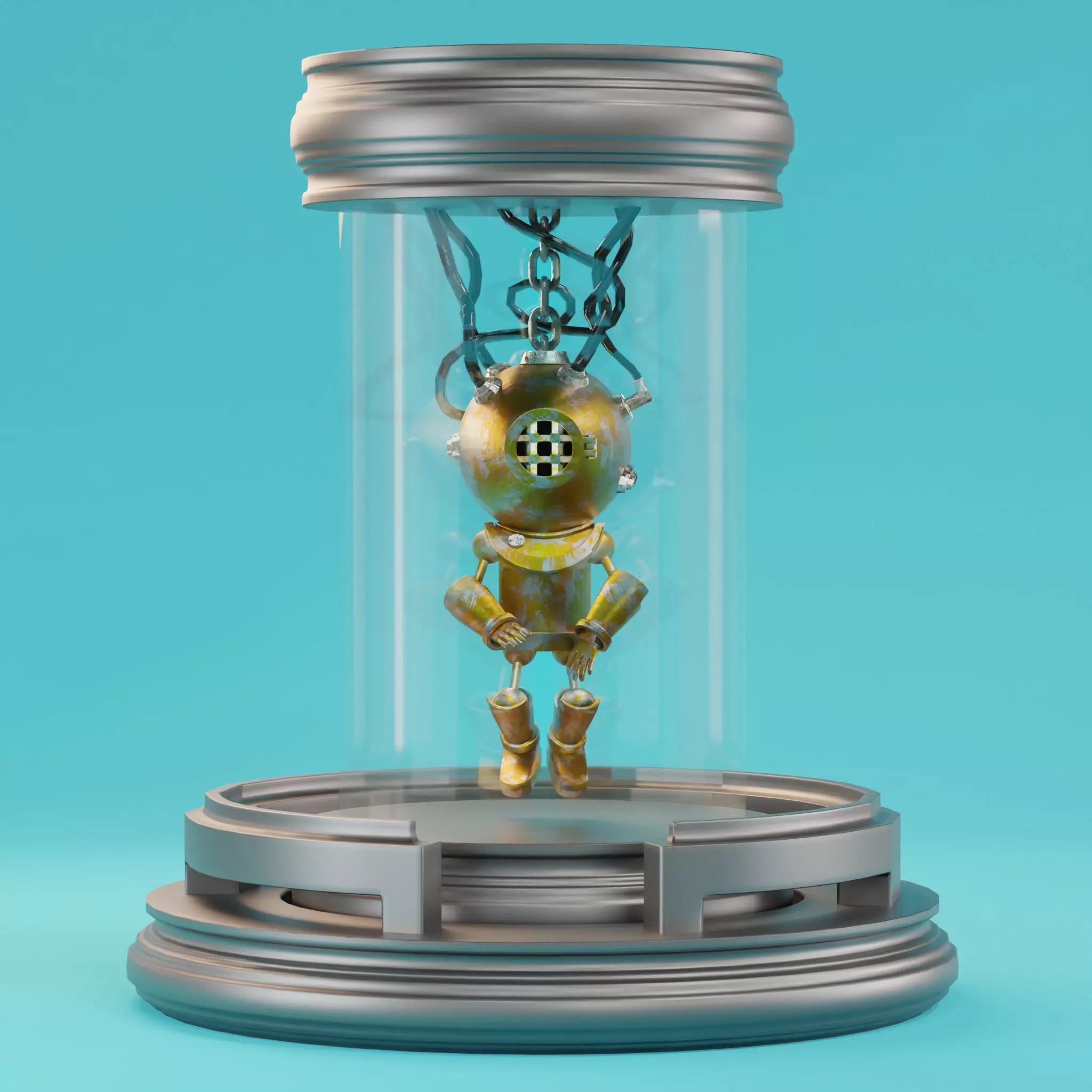 WATER ROBOT  3D model_0