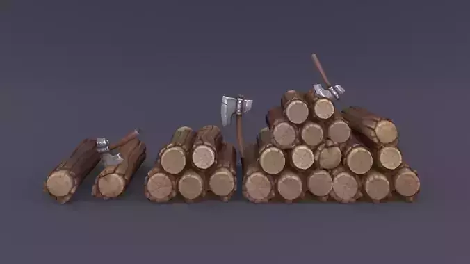 Wood logs