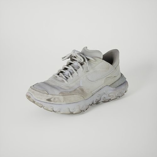 Dirty Running Shoe 3D model