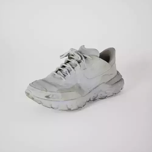 Dirty Running Shoe 3D model