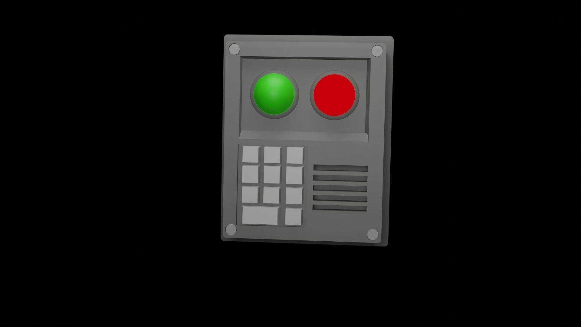 Rust code lock 3d print model 3d model cgtrader