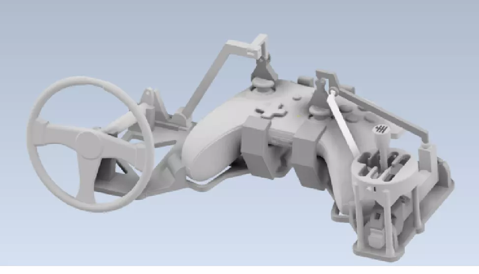 xbox controller plus car conversation and full kit 3D print model_0