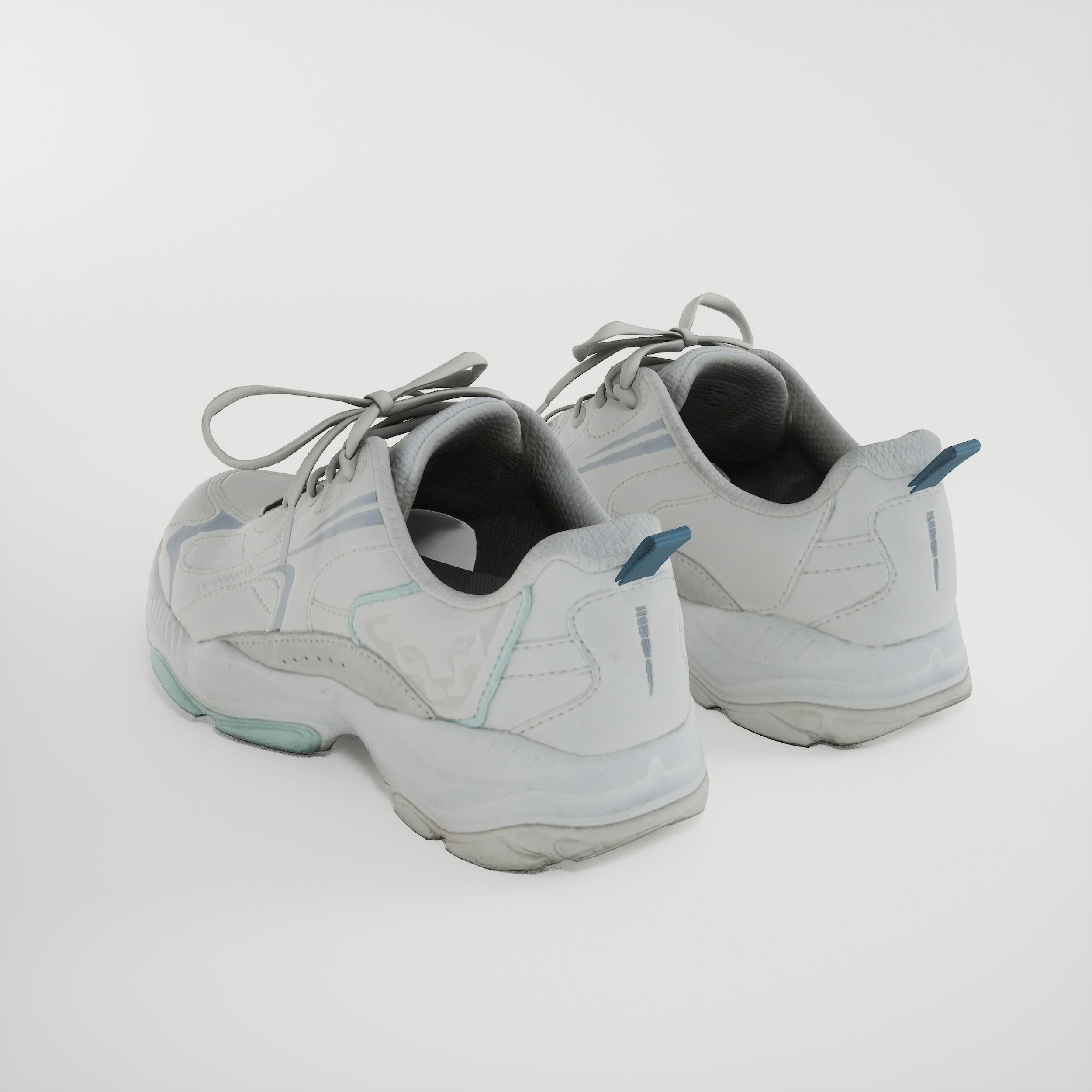 Game-Ready Running Shoes 2 Low-poly 3D model_4