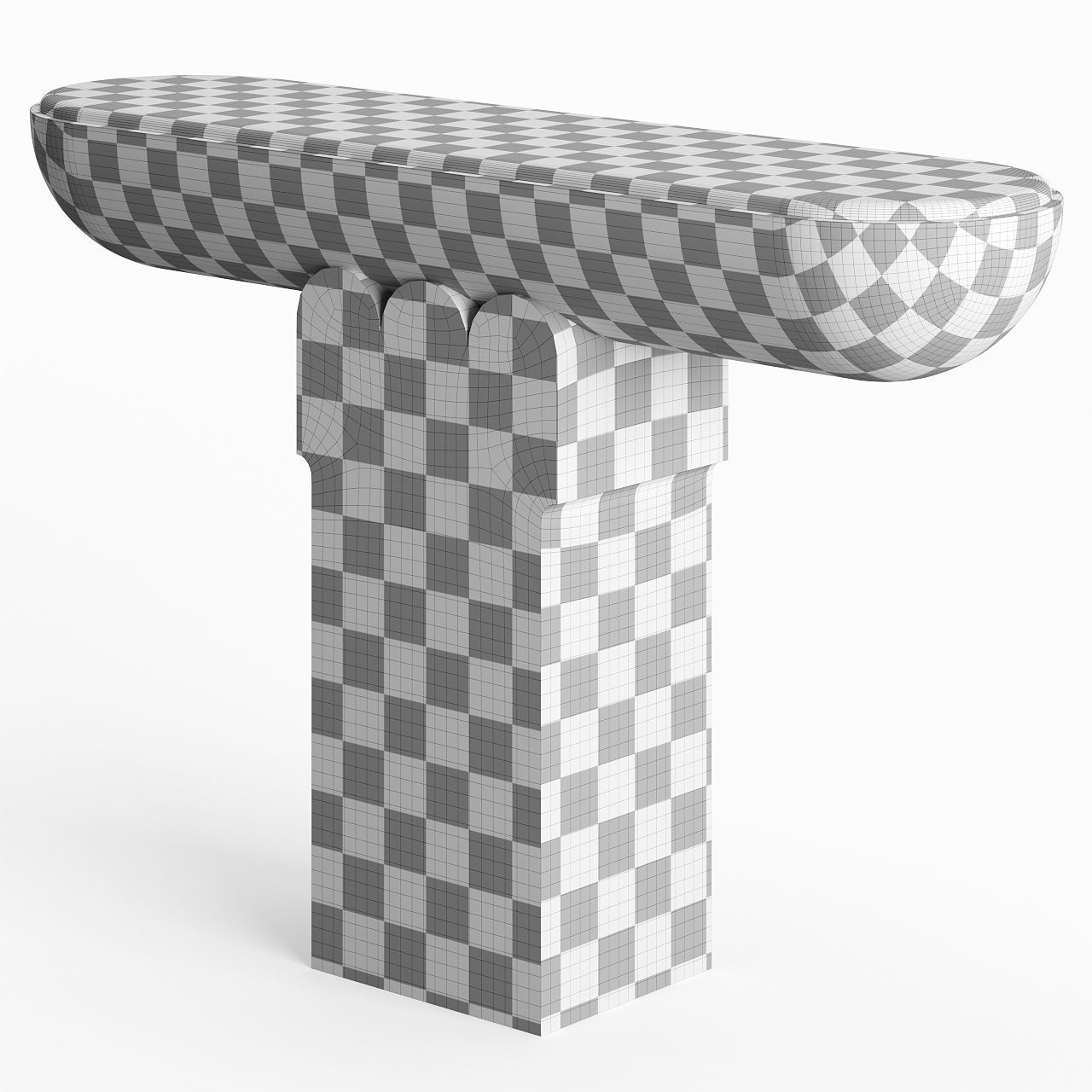 Agatha 06 Console By Martin Masse 3D model_3