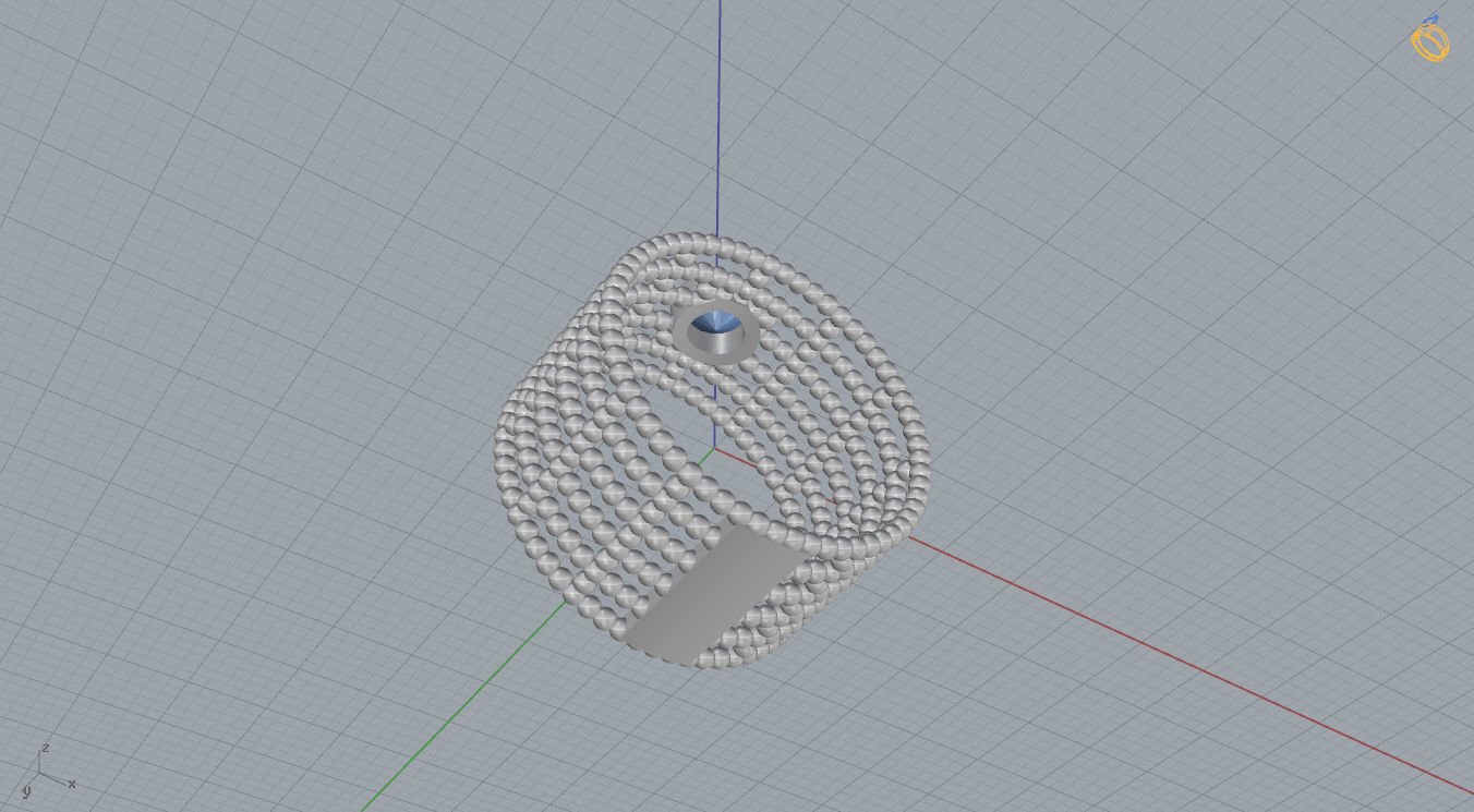 Bead Ring 3D print model_13