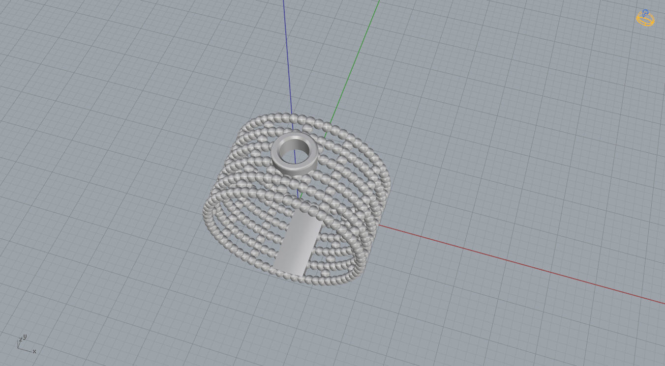 Bead Ring 3D print model_14