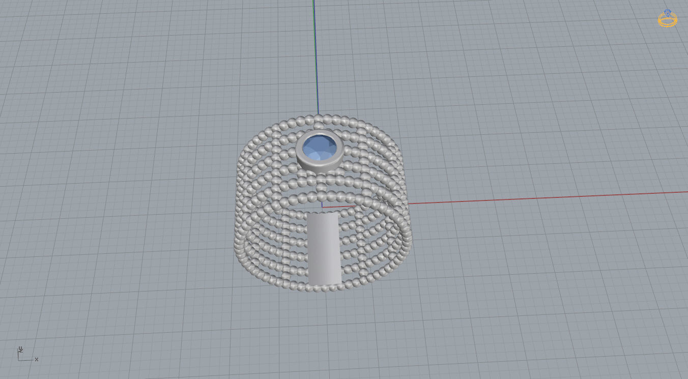 Bead Ring 3D print model_12