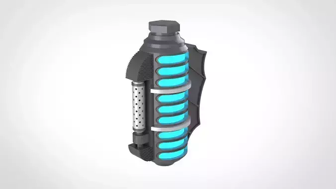 Freeze Grenade from the game Arkham Knight 3D print model