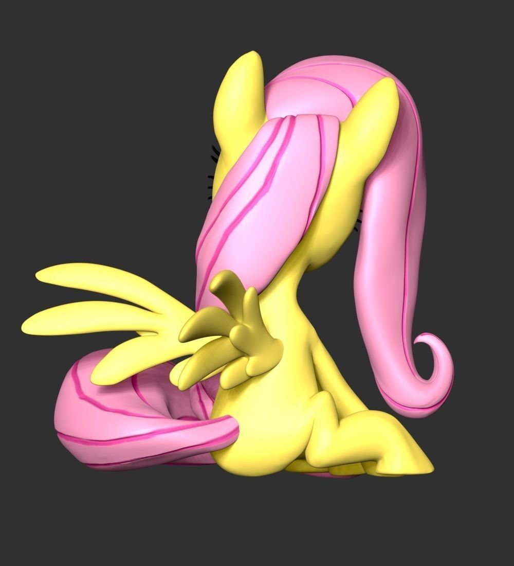 Fluttershy - My Little Pony 3D print model_7
