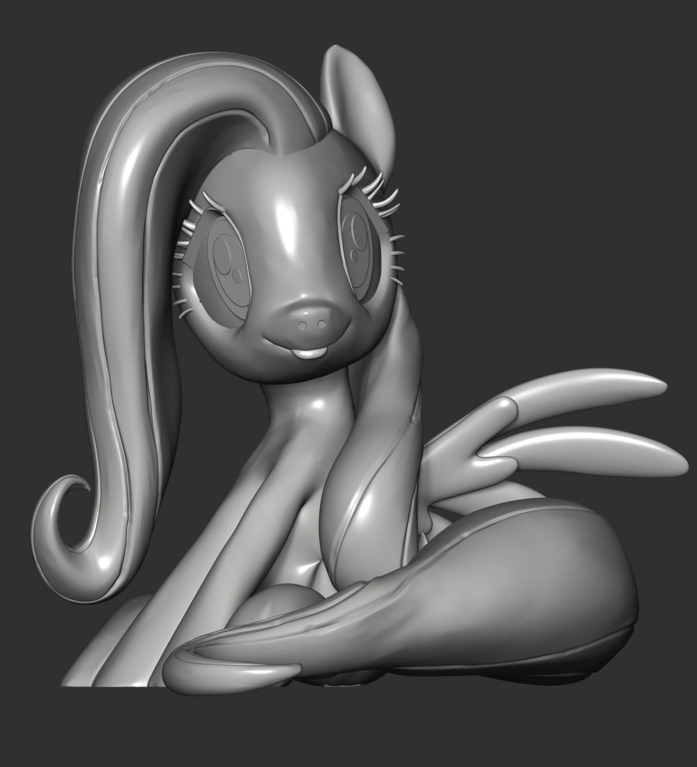 Fluttershy - My Little Pony 3D print model_5