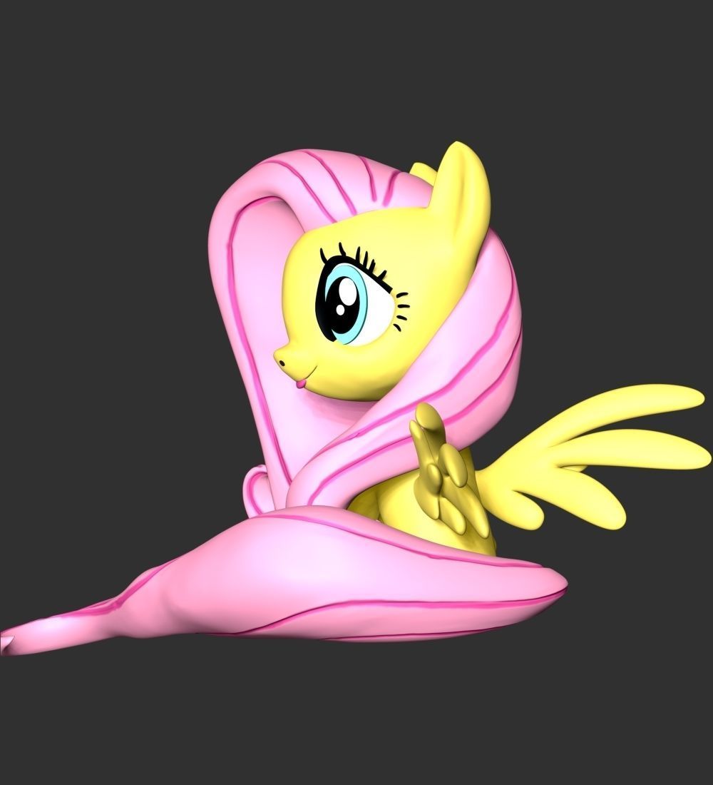 Fluttershy - My Little Pony 3D print model_6