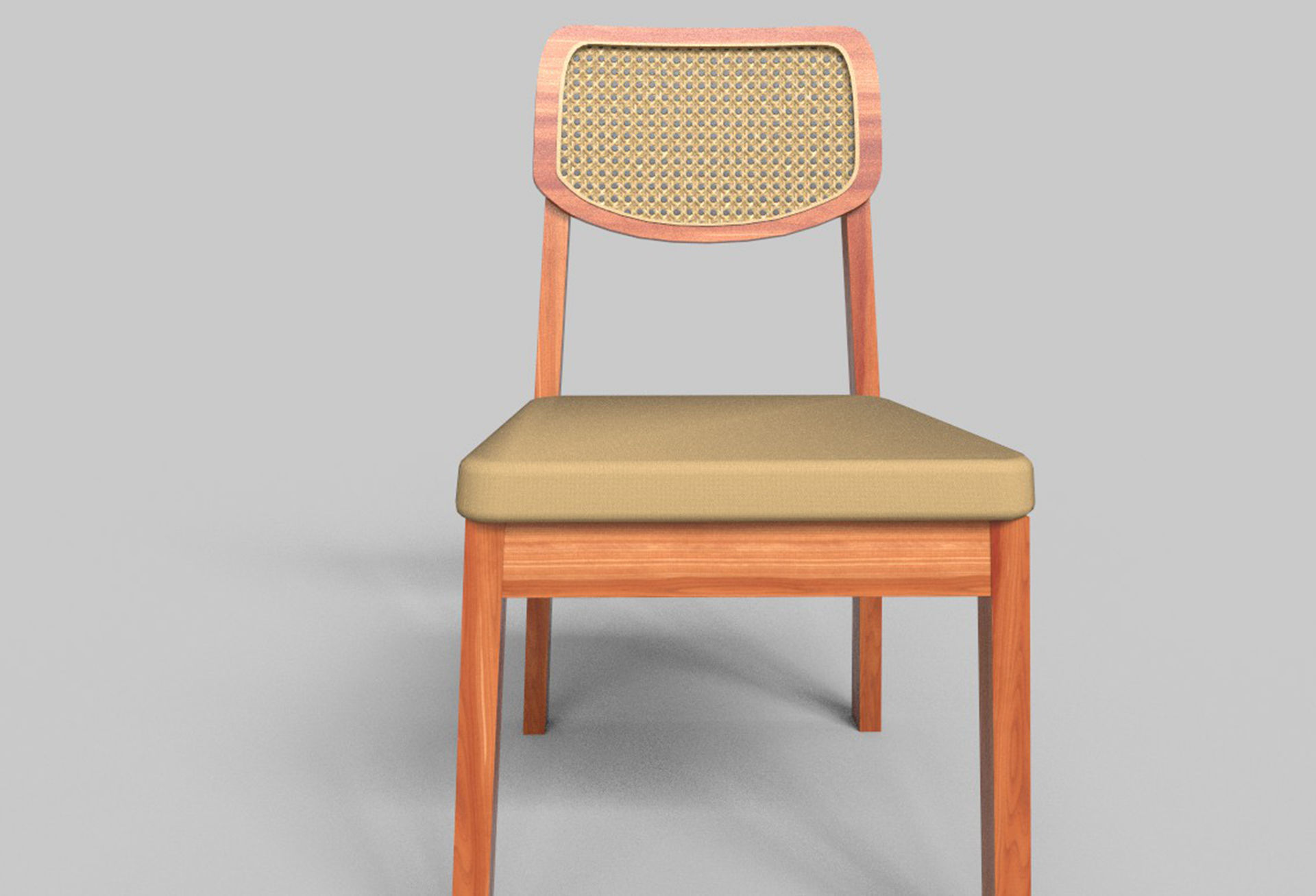 Set of 8 dining table set with chair Low-poly 3D model_42