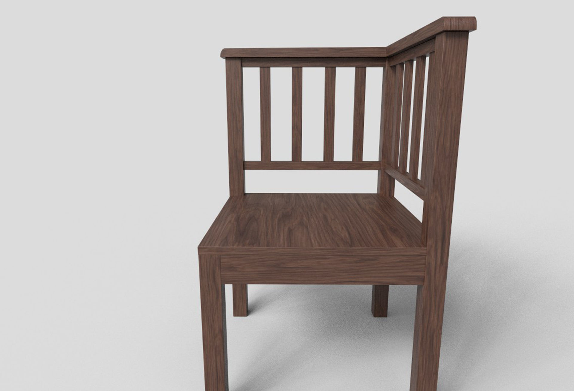 Set of 8 dining table set with chair Low-poly 3D model_54