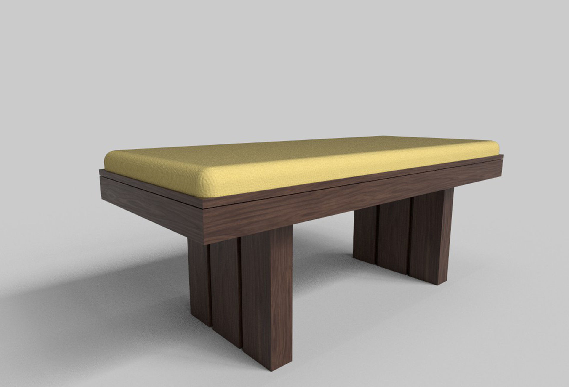 Set of 8 dining table set with chair Low-poly 3D model_45