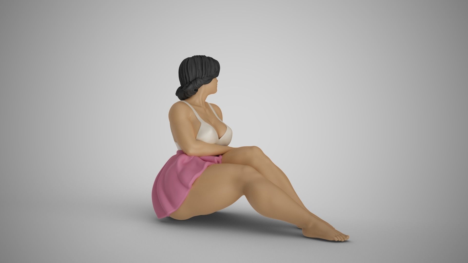 Cosmopolitan Girl 3 3D print model_15