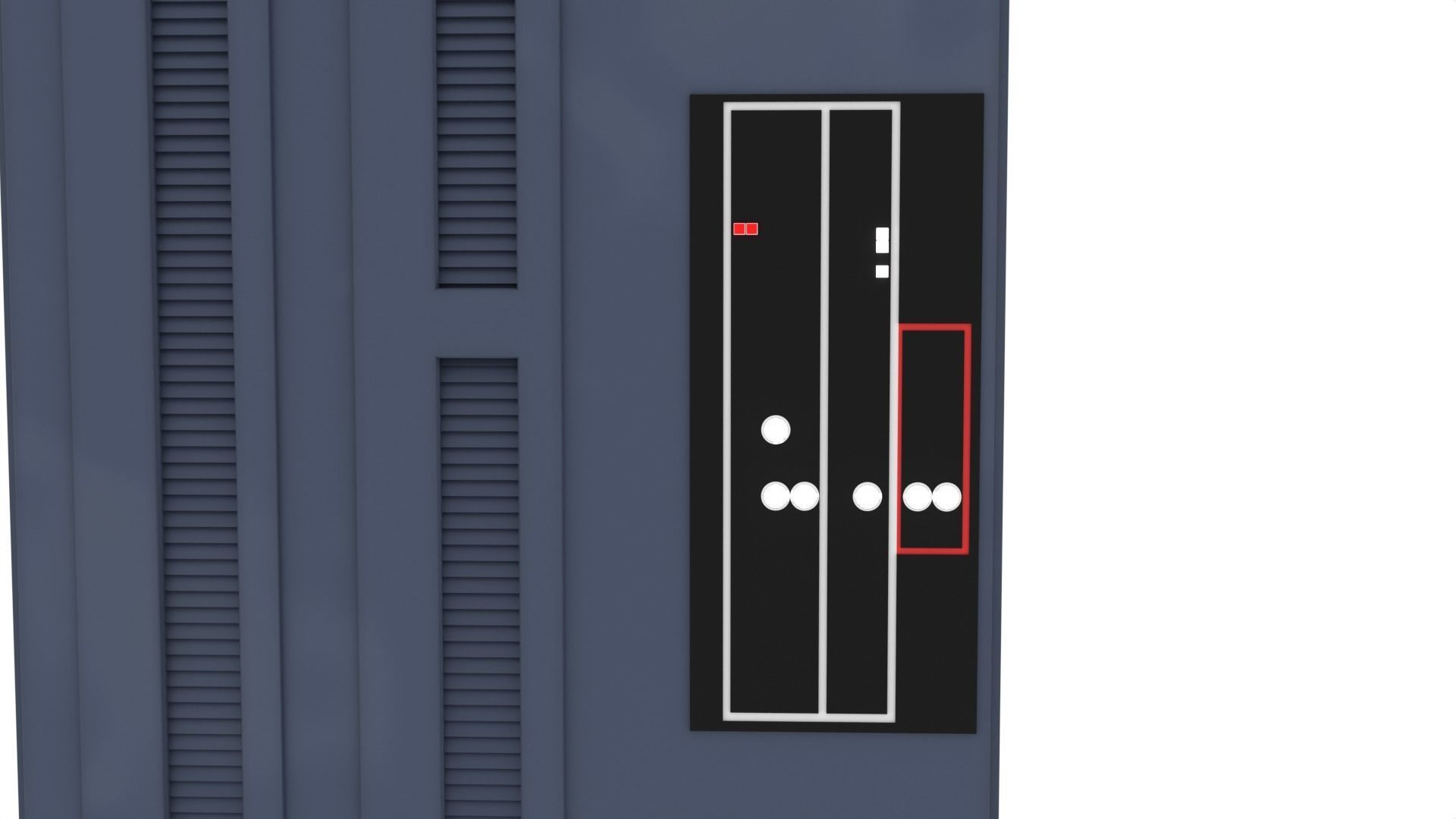 Death Star Wall Panel - D2 - 1-12 scale - Blackseries  3D print model_8