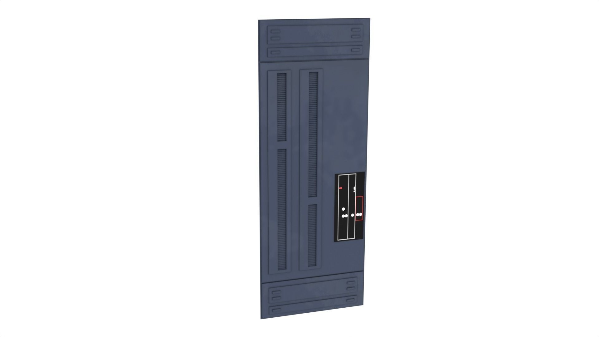 Death Star Wall Panel - D2 - 1-12 scale - Blackseries  3D print model_2