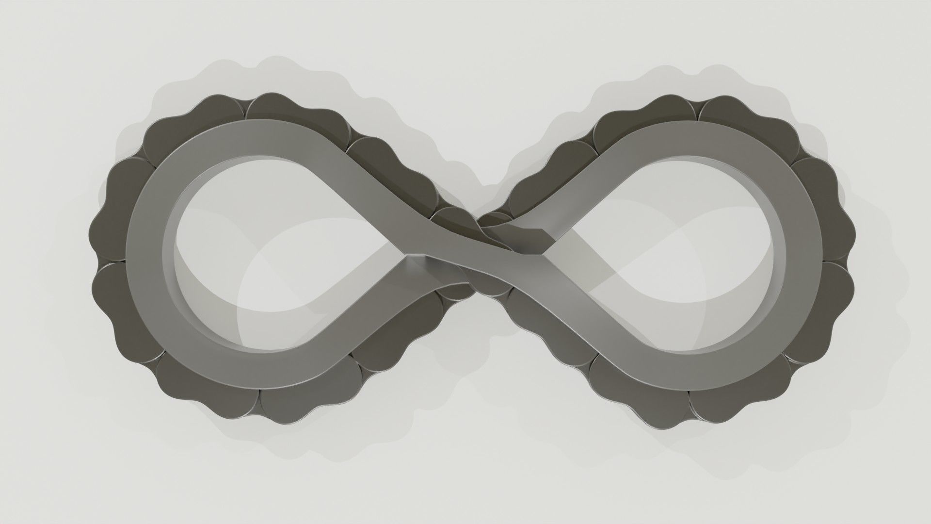 Infinity chain 3D print model_1