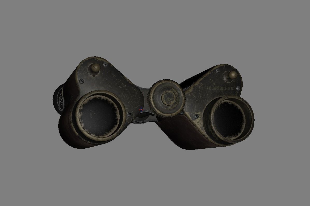 Binoculars 3D model_4