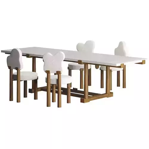 Agatha Dining Table And Chairs