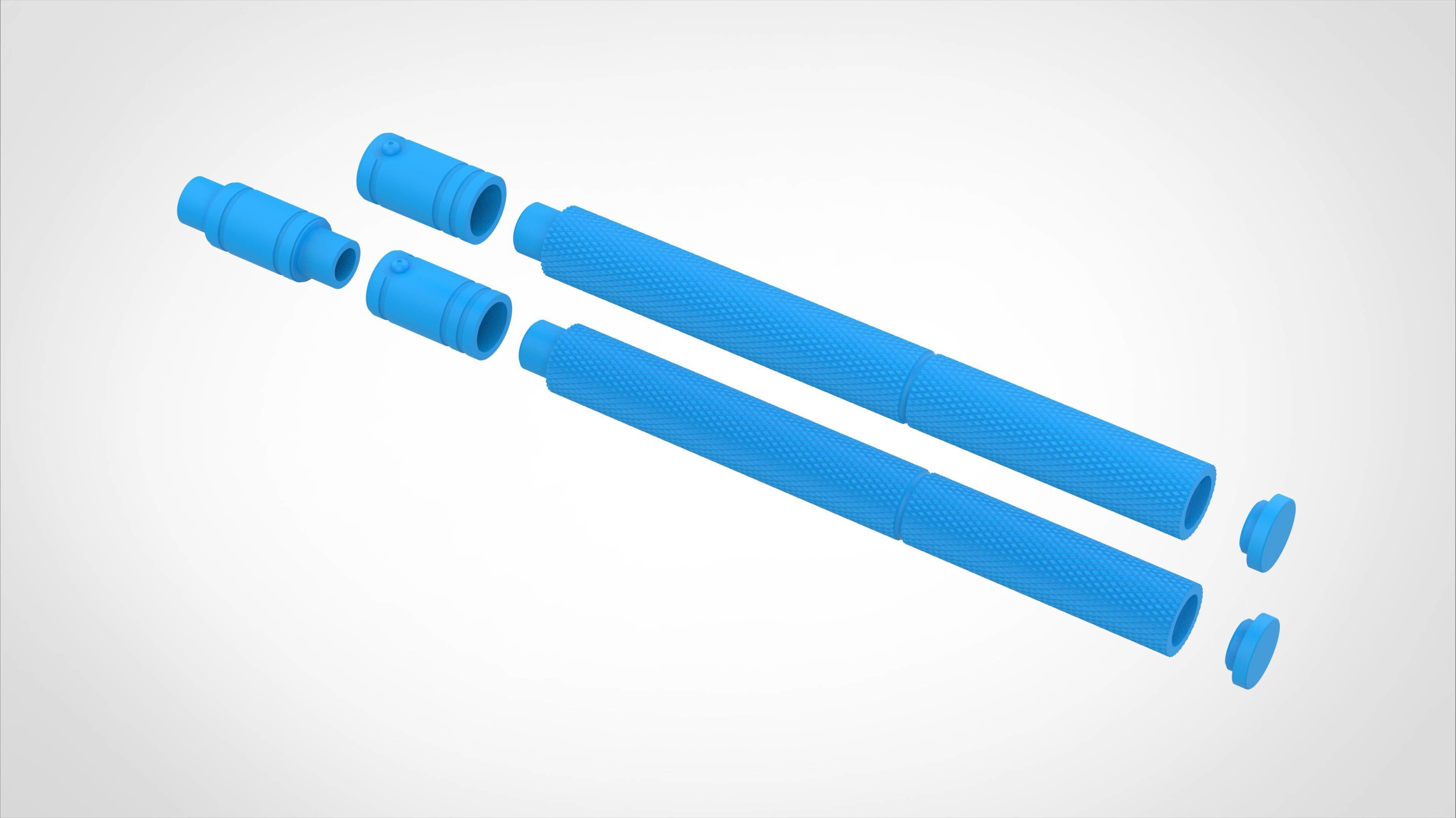 Billy club from the series Daredevil 2015 3D print model_41