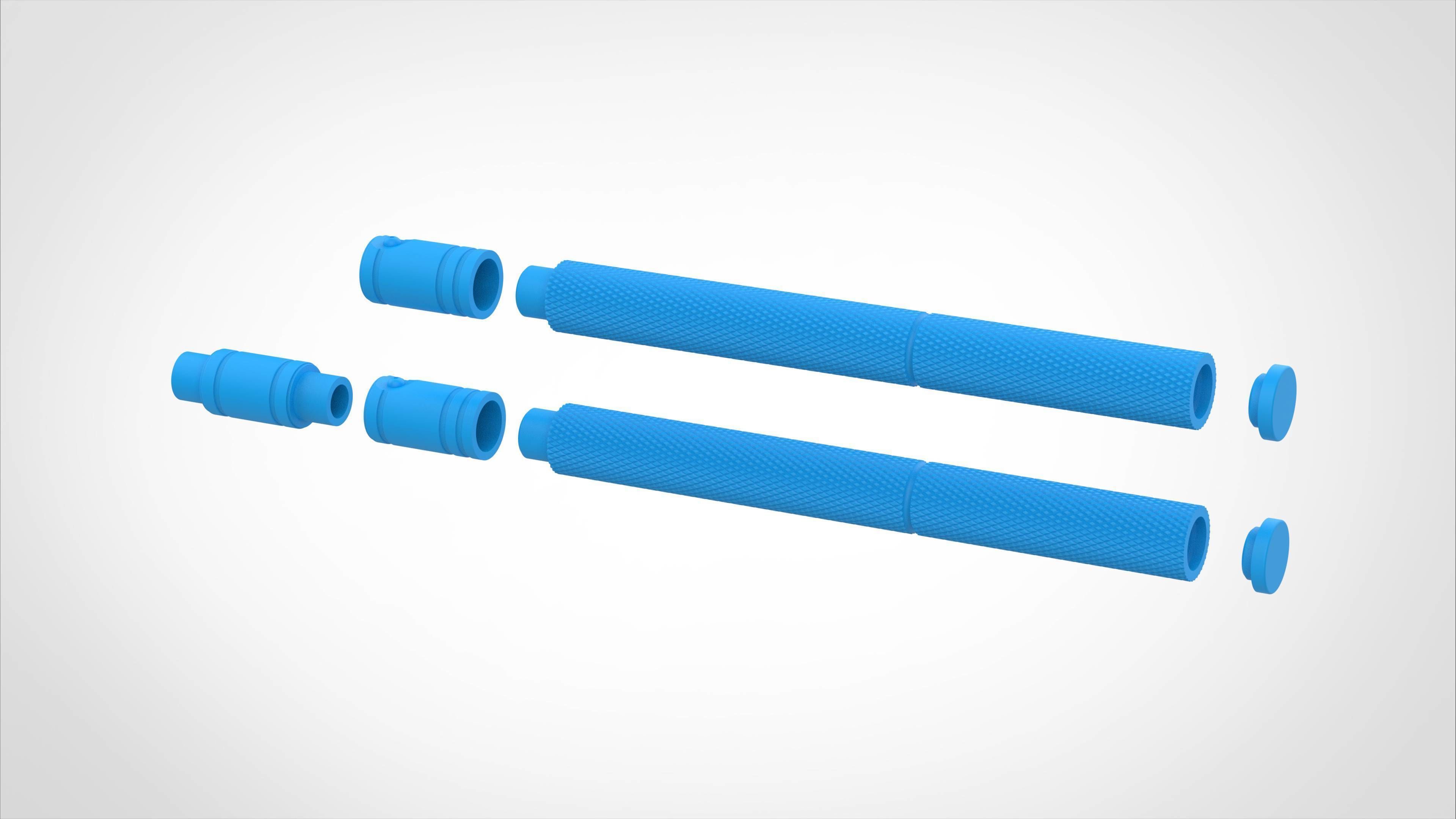 Billy club from the series Daredevil 2015 3D print model_40