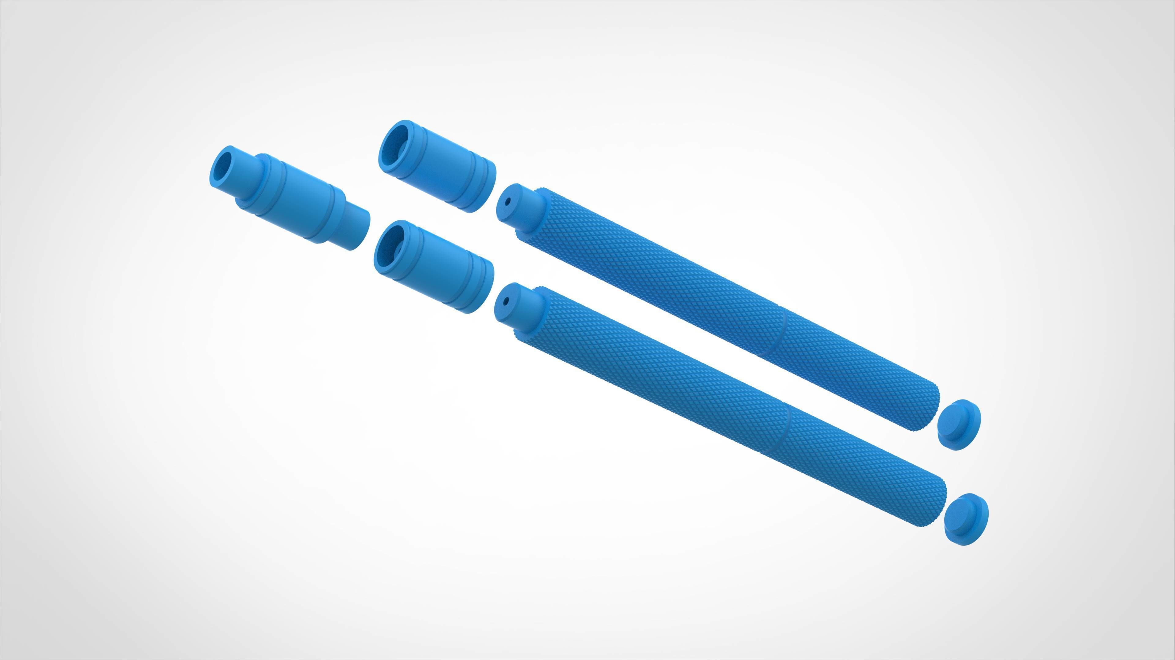 Billy club from the series Daredevil 2015 3D print model_48