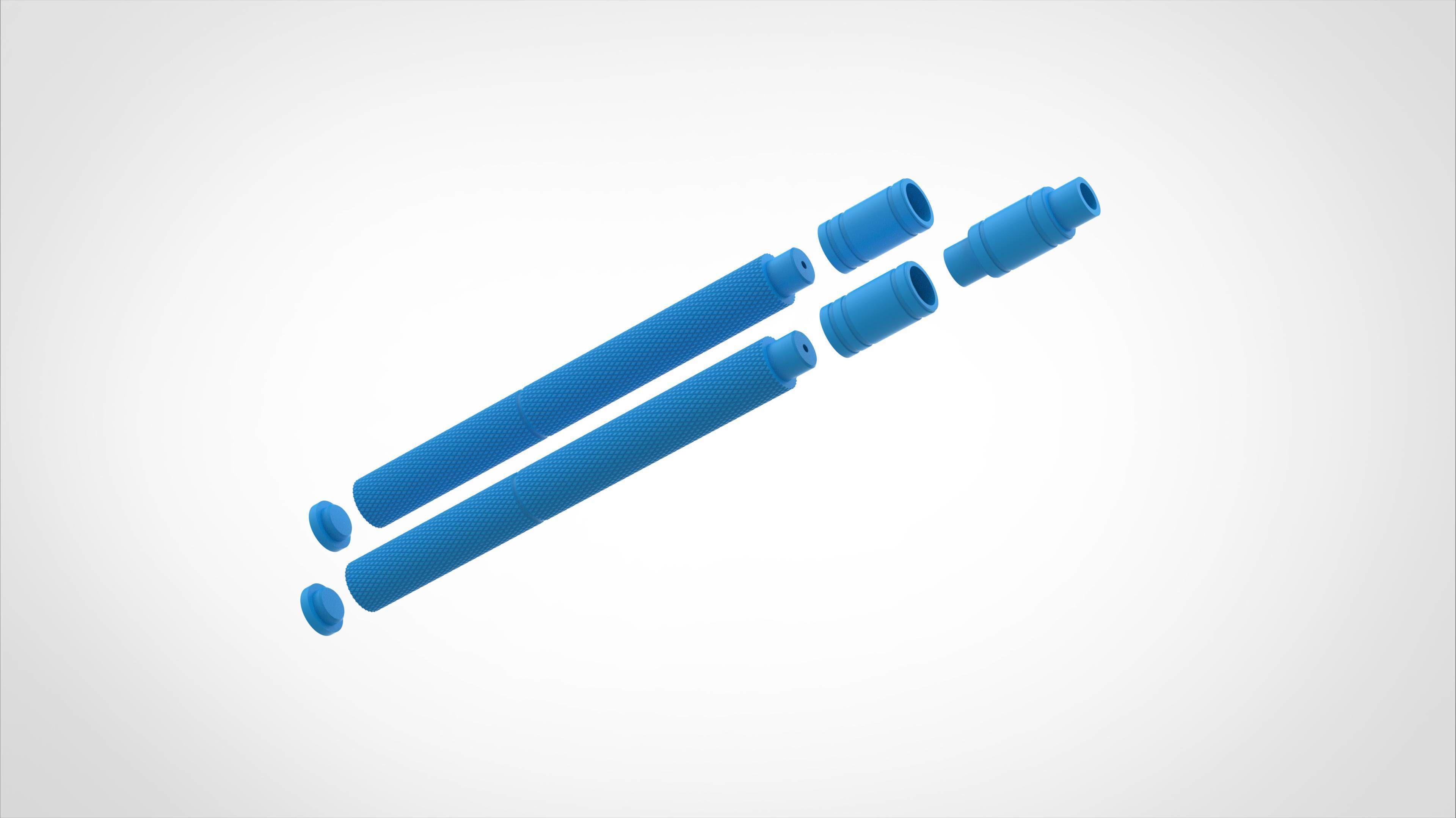 Billy club from the series Daredevil 2015 3D print model_47