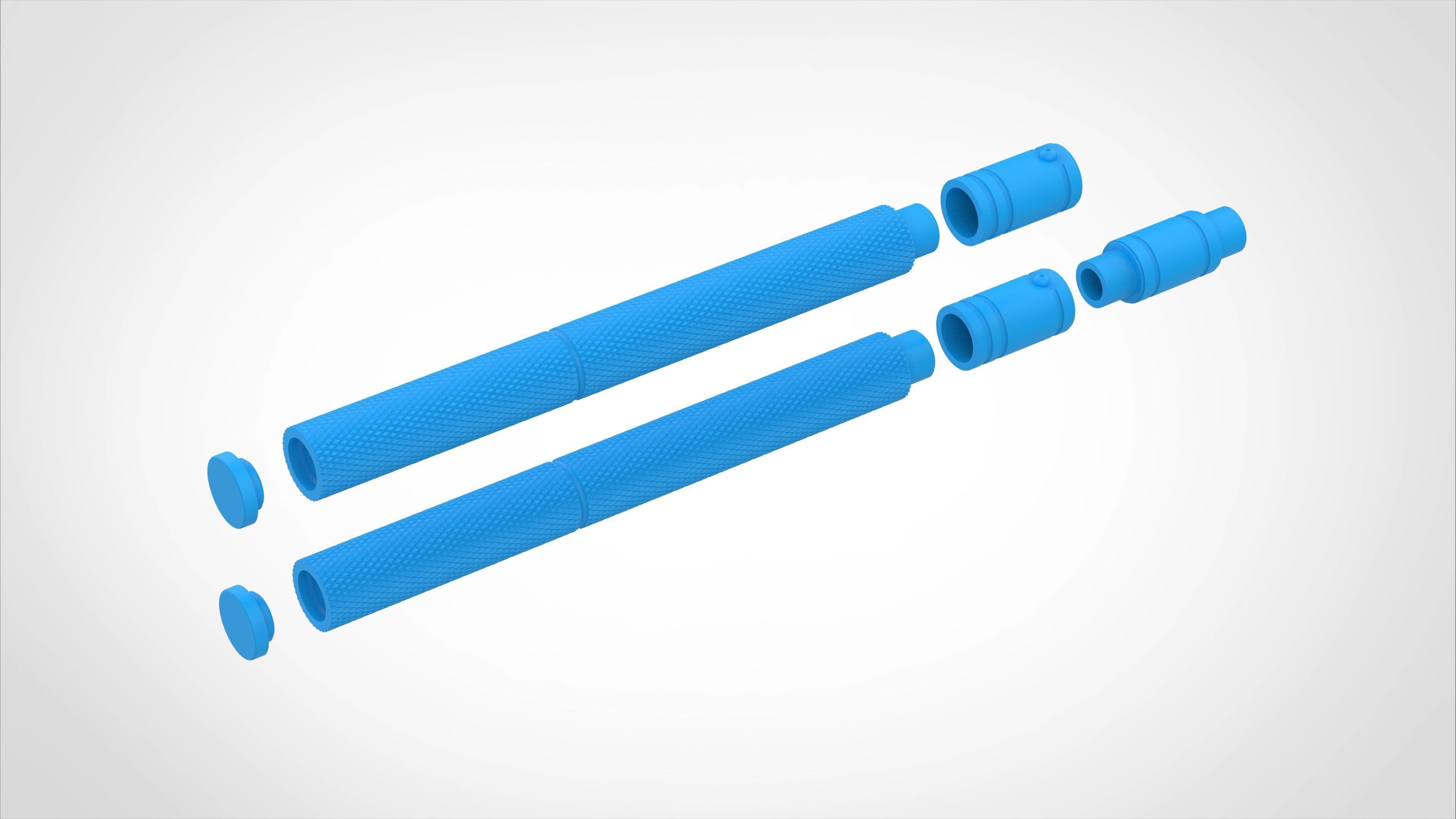 Billy club from the series Daredevil 2015 3D print model_39