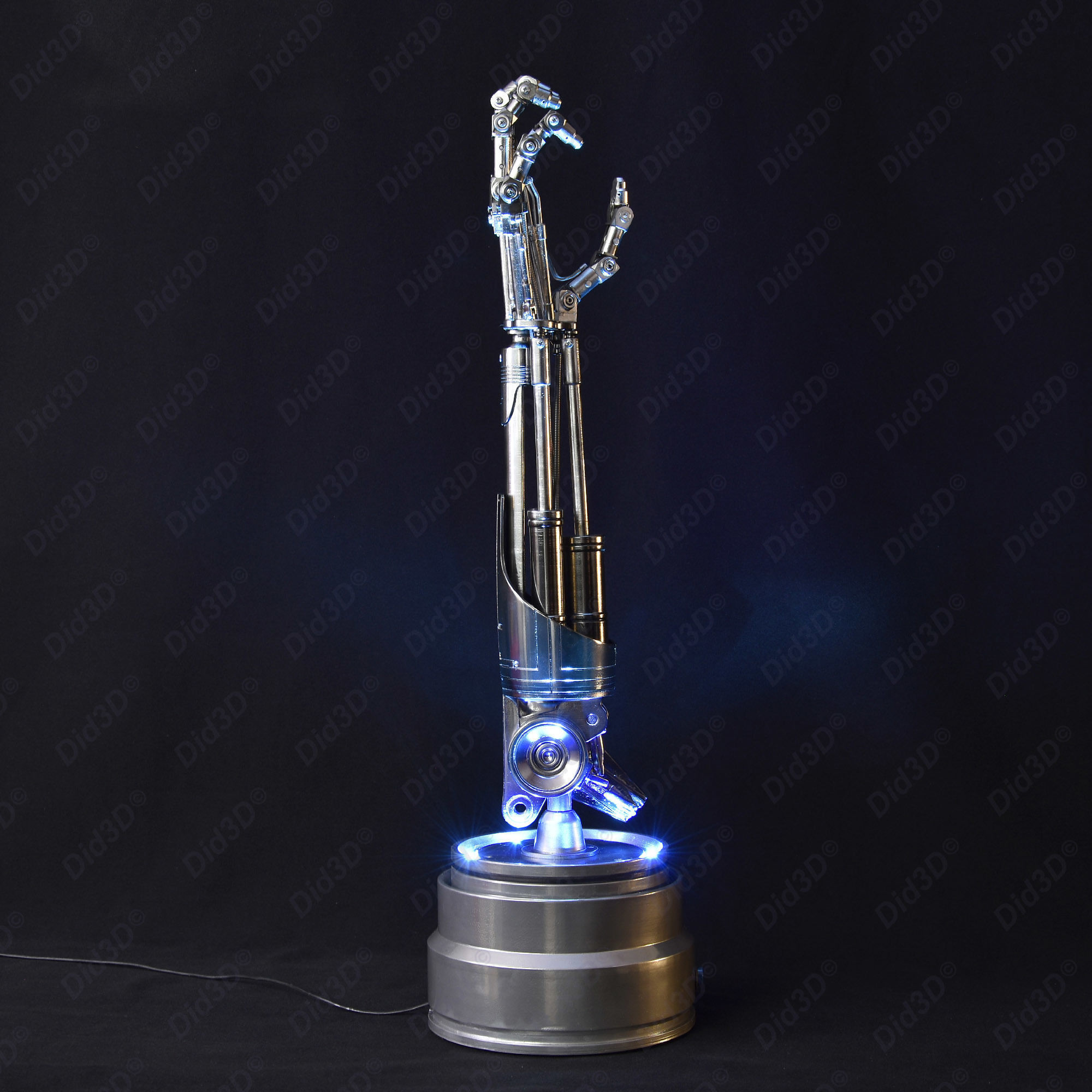 TERMINATOR 2 Arm Animatronic Life Size  3D print model_7