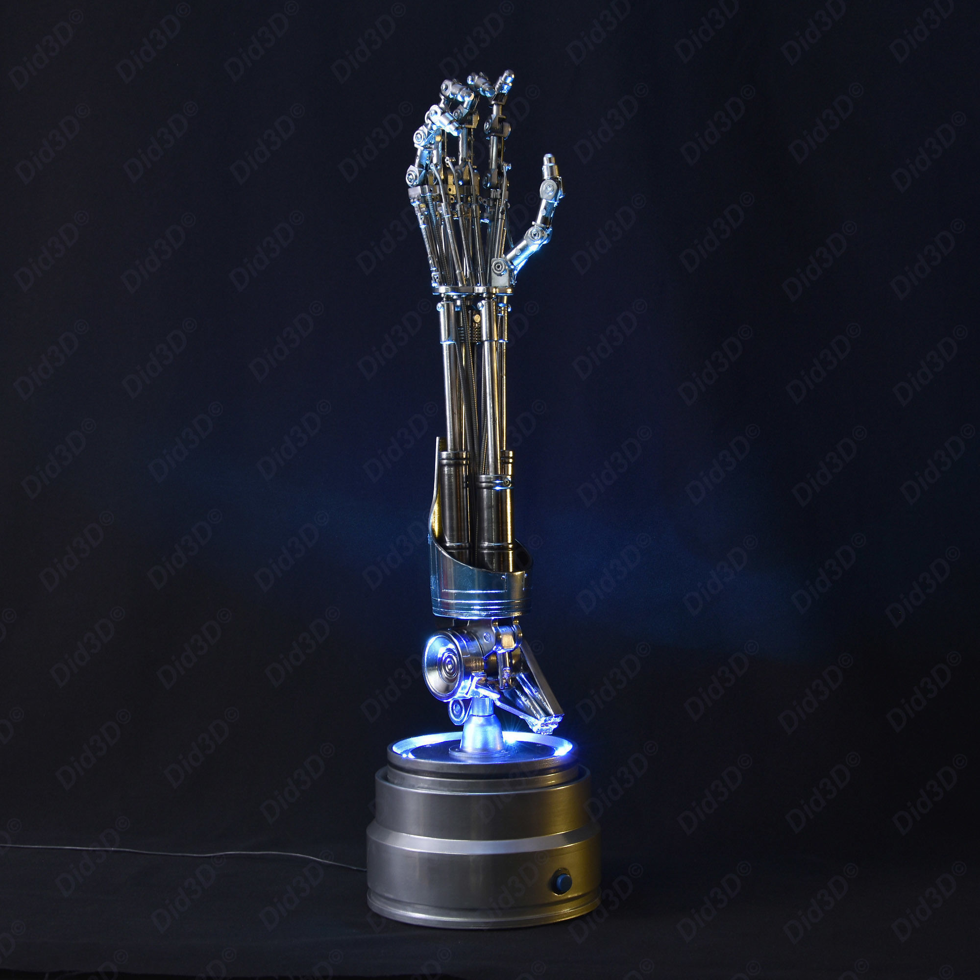 TERMINATOR 2 Arm Animatronic Life Size  3D print model_3