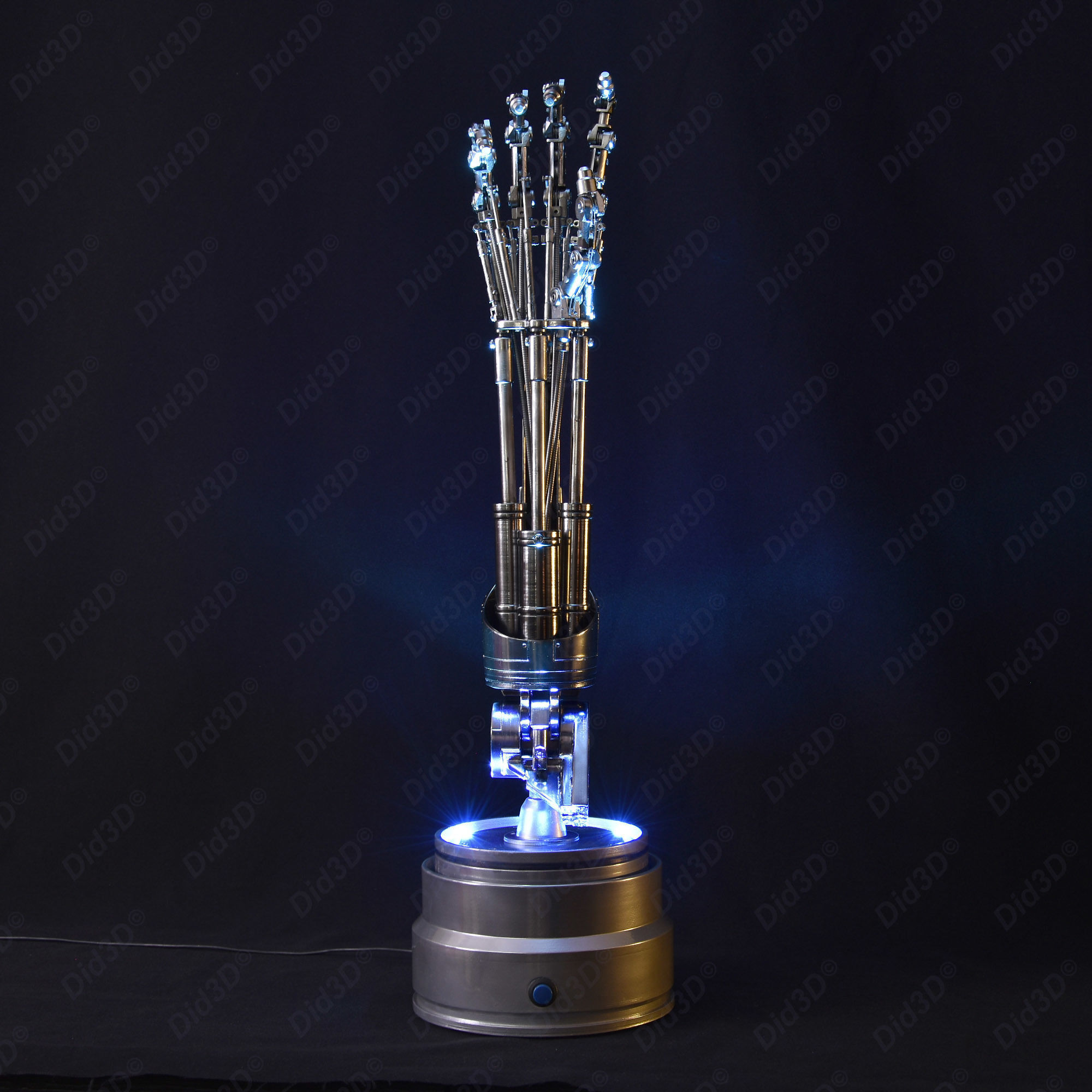 TERMINATOR 2 Arm Animatronic Life Size  3D print model_5
