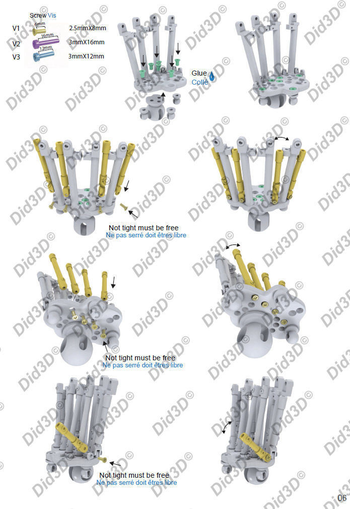 TERMINATOR 2 Arm Animatronic Life Size  3D print model_11