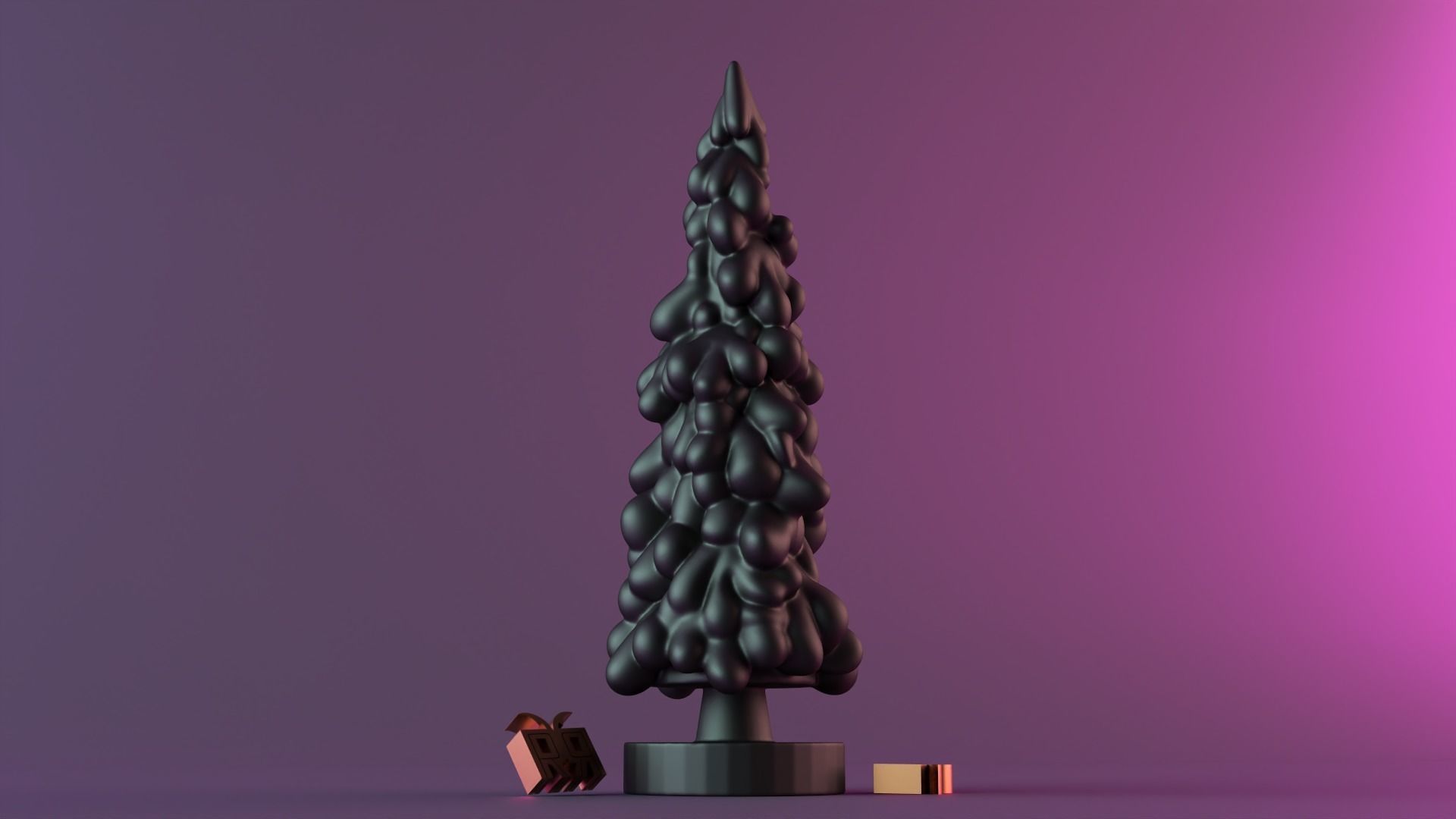 Christmas Tree 3D print model_3