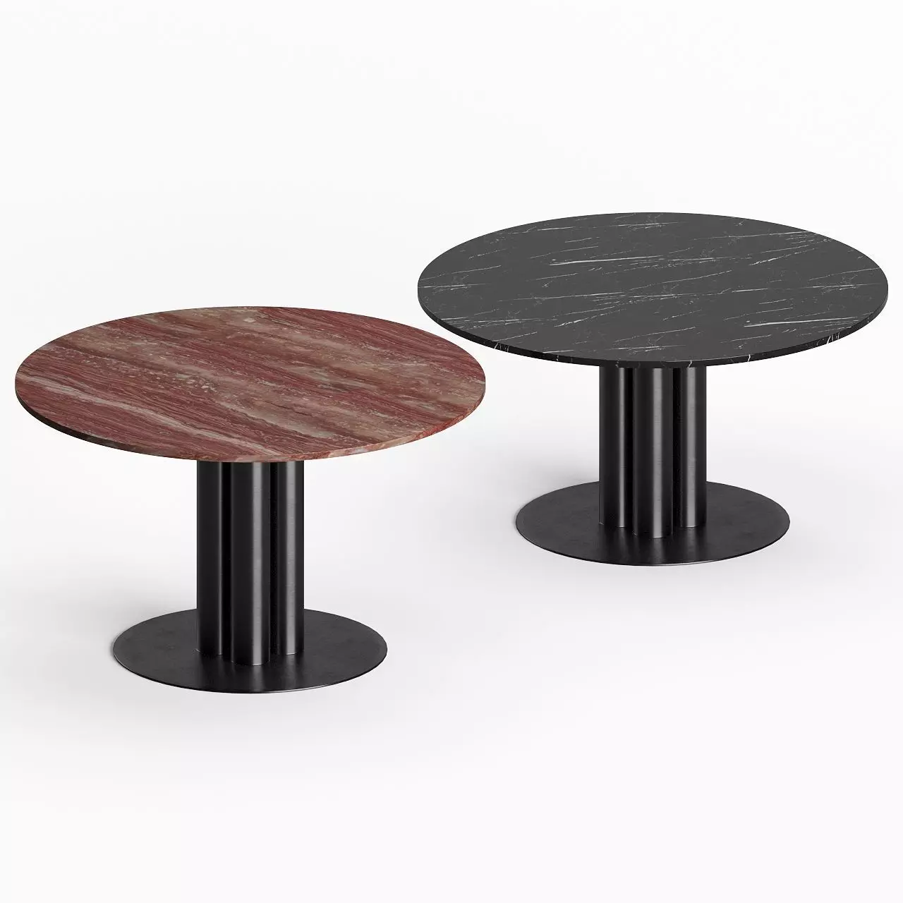 Arflex Goya Lounge Table 120 3D model_0