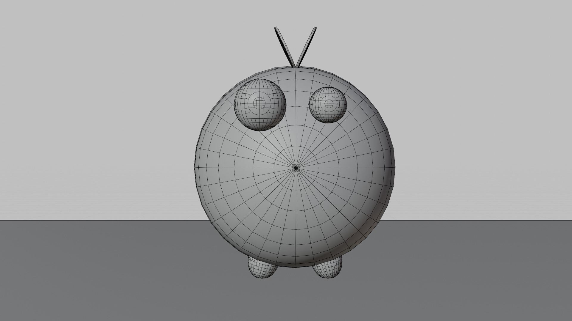 Wooden Honeybee Showpiece 3D model_6