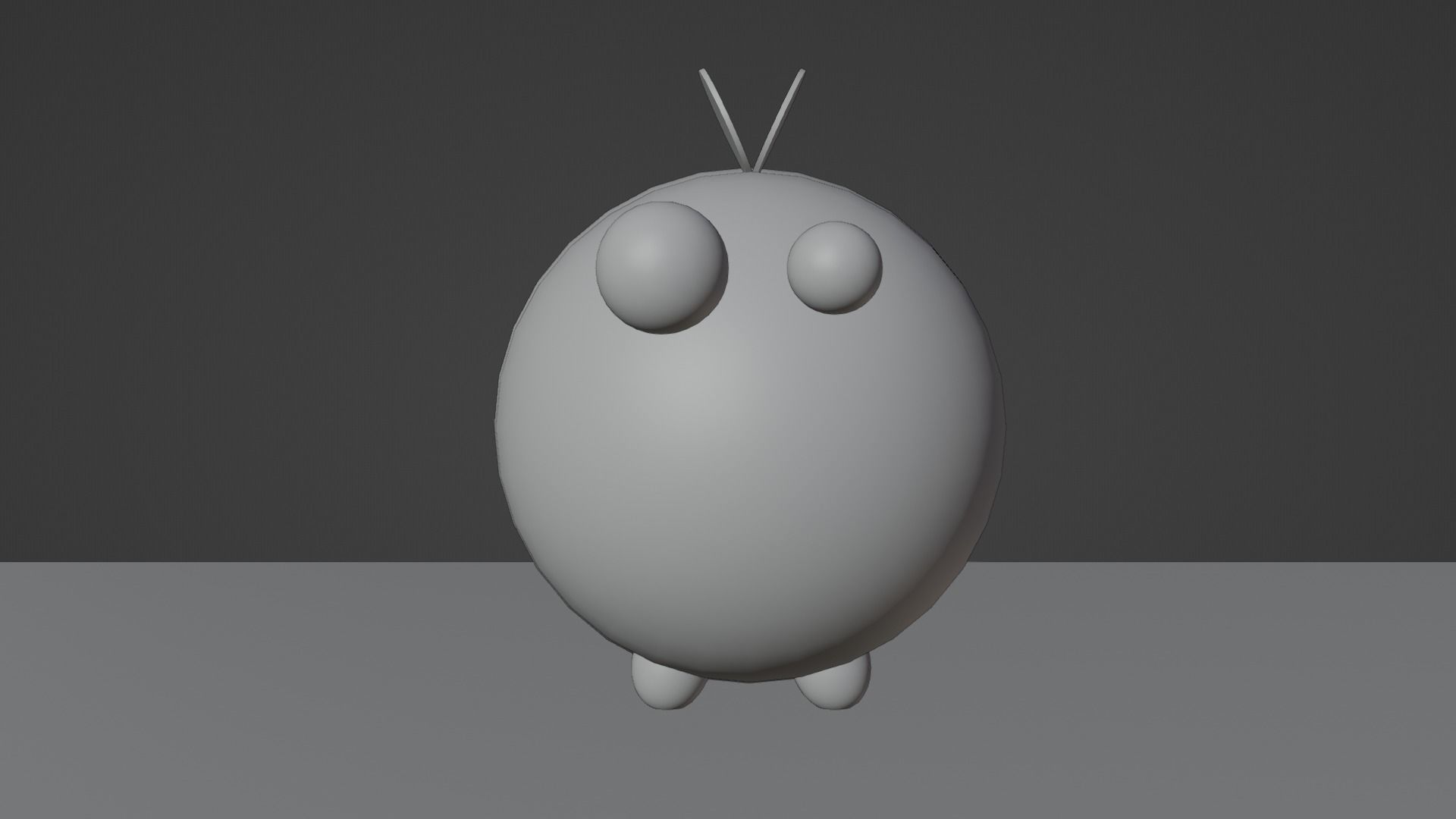 Wooden Honeybee Showpiece 3D model_4