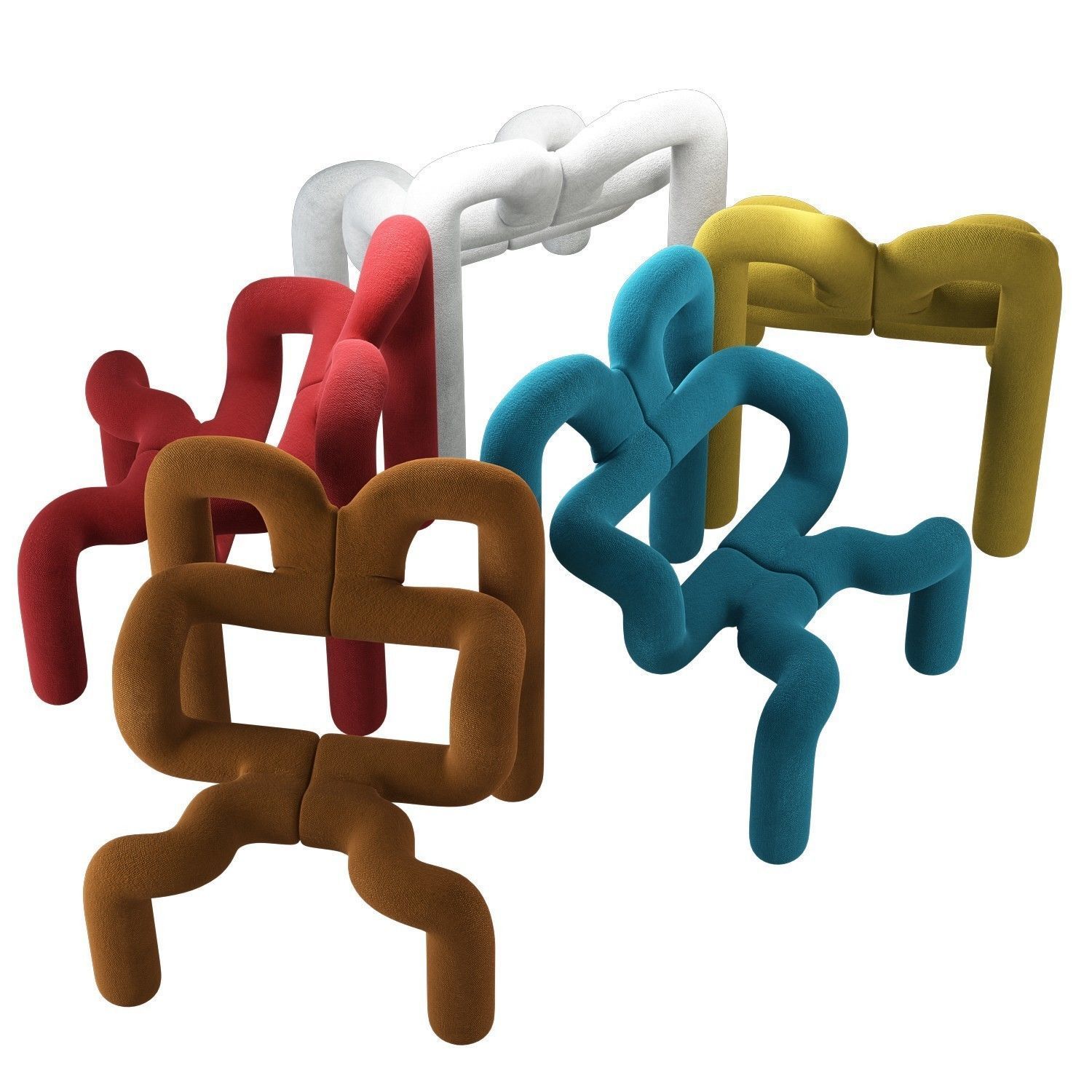 Ekstrem Lounge Chair 3D model_7