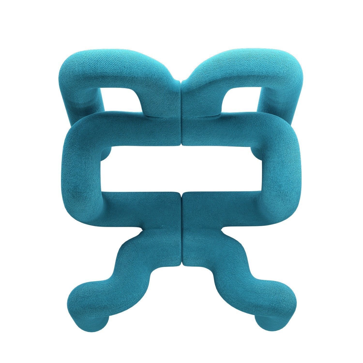 Ekstrem Lounge Chair 3D model_6