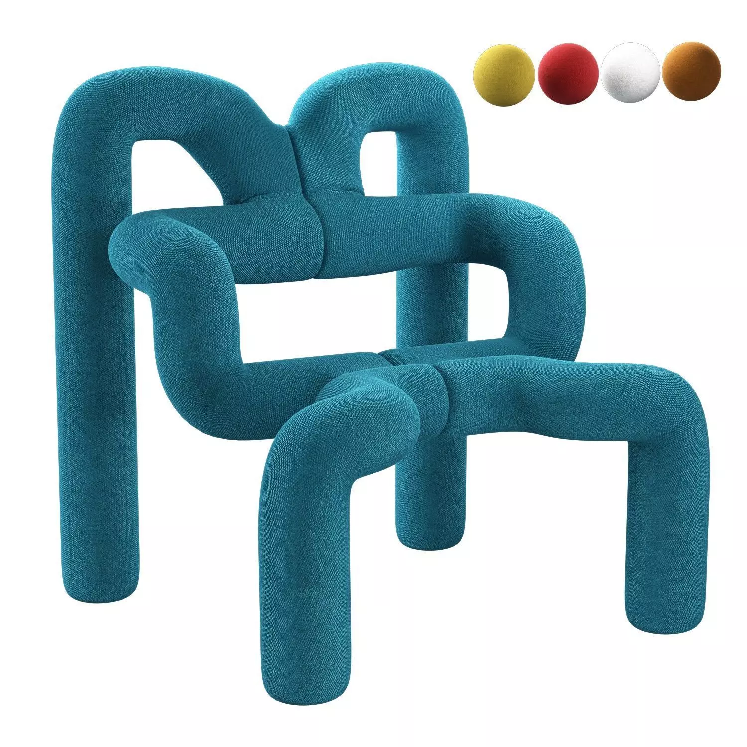Ekstrem Lounge Chair 3D model_0