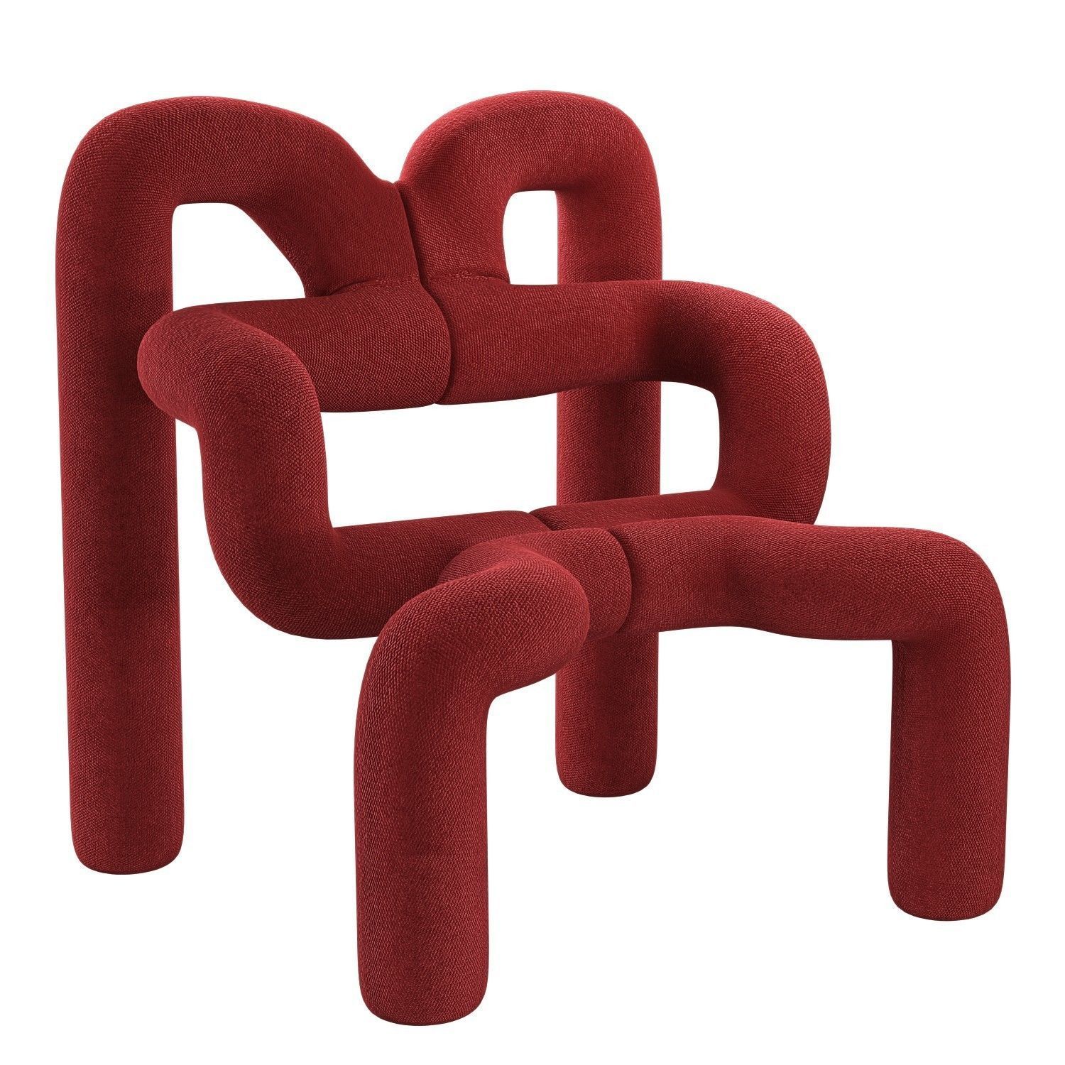 Ekstrem Lounge Chair 3D model_9
