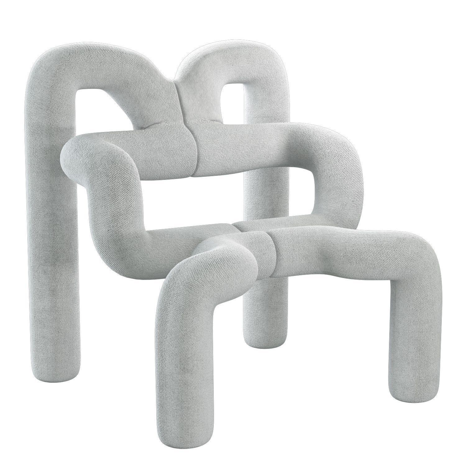 Ekstrem Lounge Chair 3D model_10