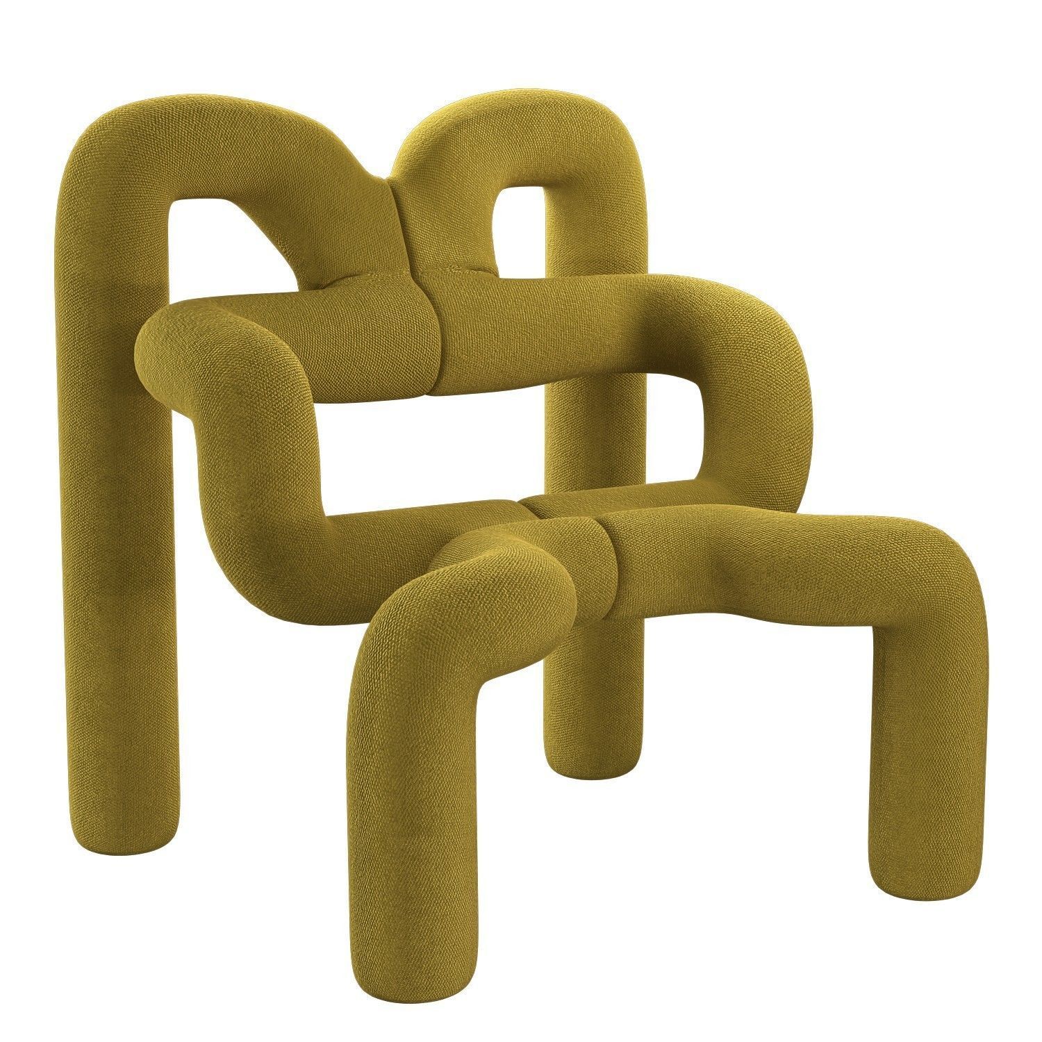 Ekstrem Lounge Chair 3D model_11