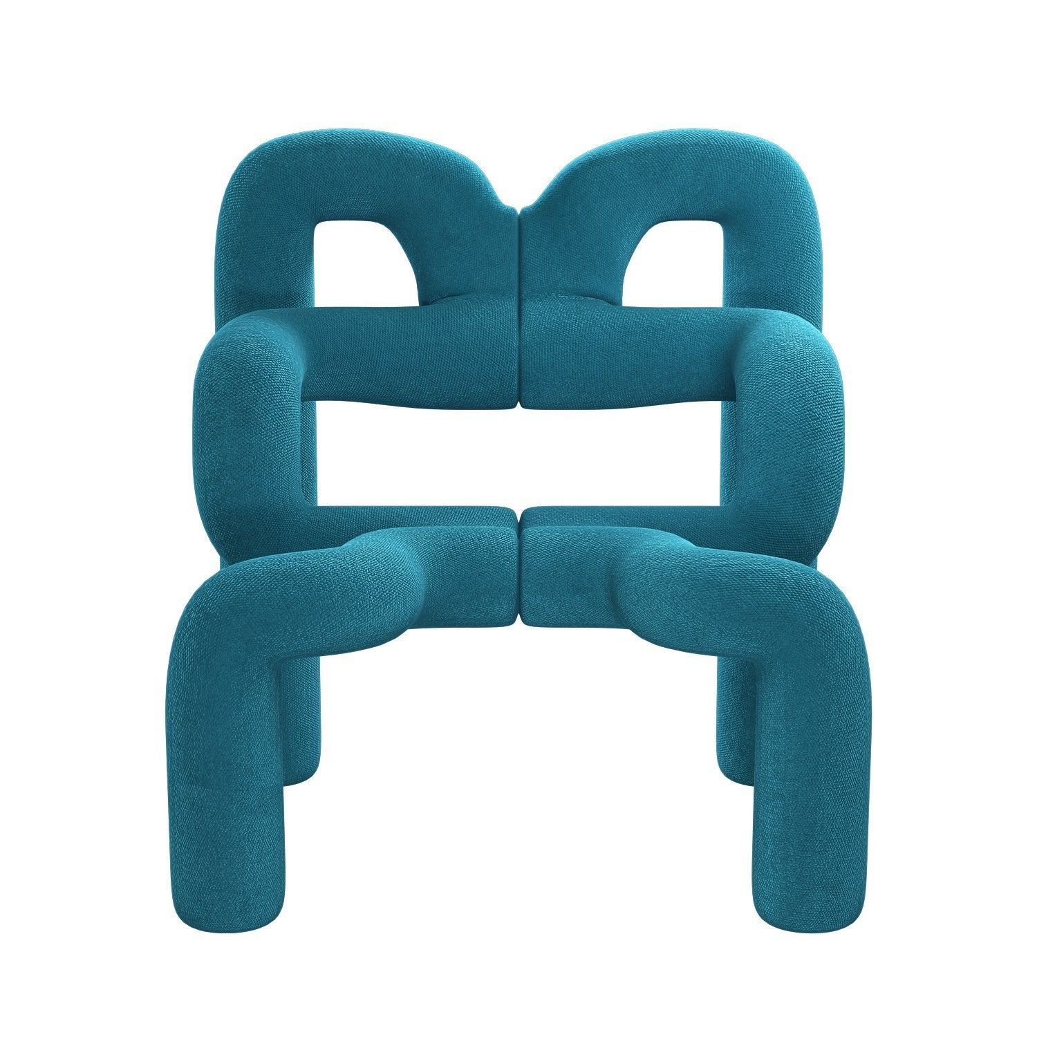 Ekstrem Lounge Chair 3D model_2